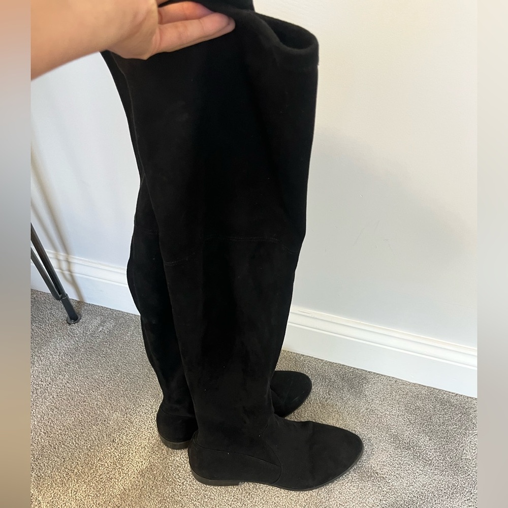 I.N.C International Concepts Irinaa Women Faux Suede over the Knee Boots 10 - Picture 3 of 11